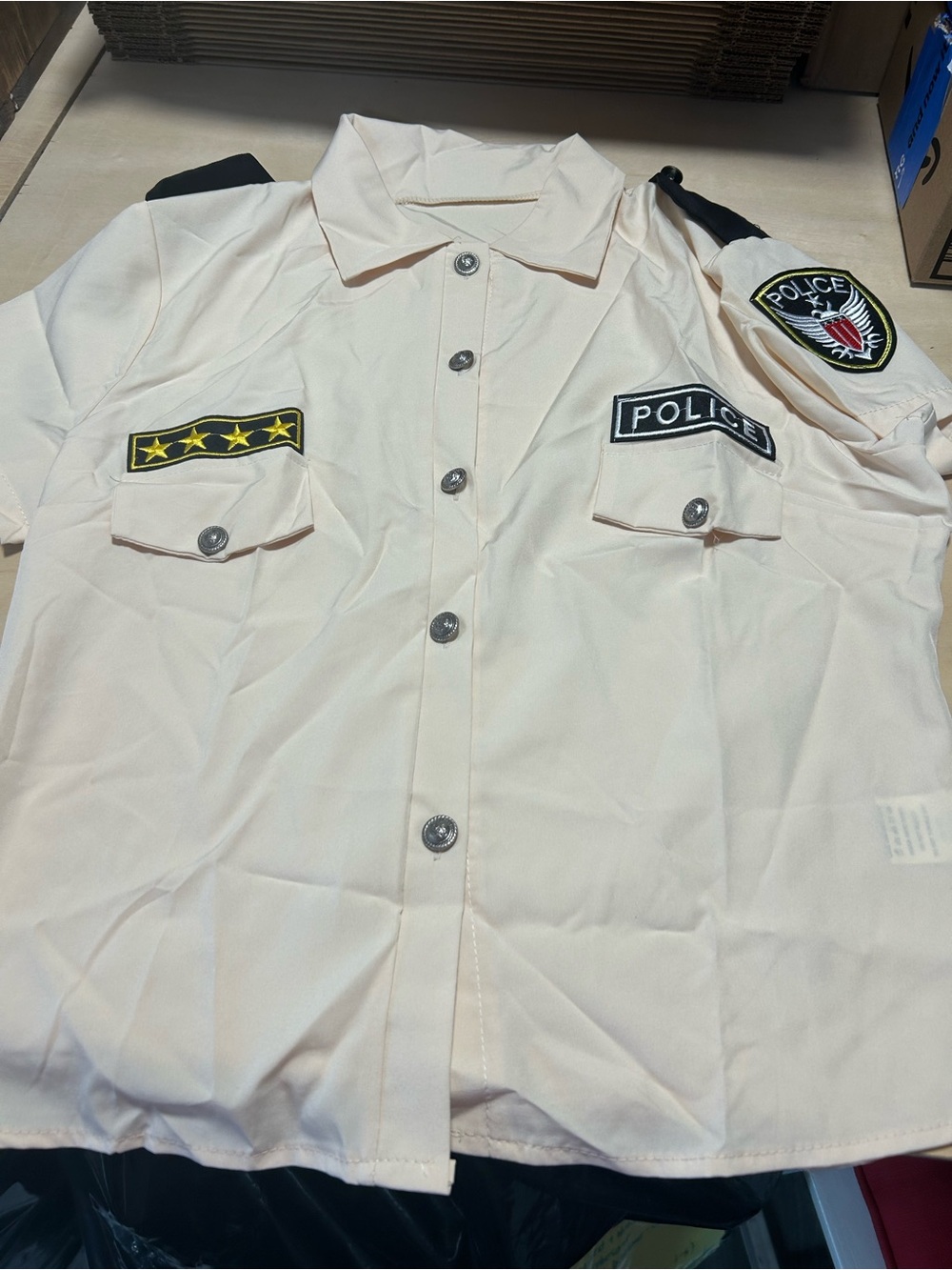 Police officer Halloween costume woman size L